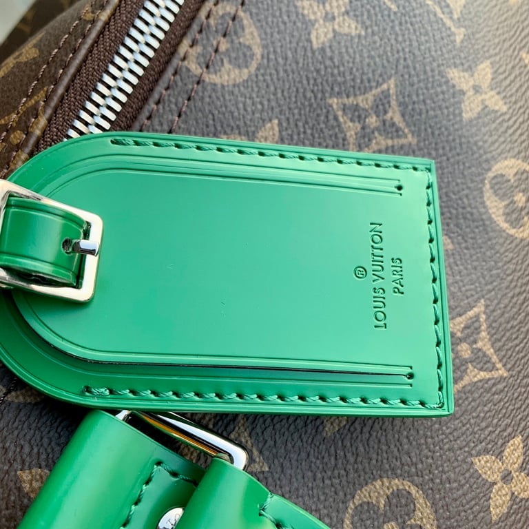 Louis Vuitton Keepall Bandoulière 50 Monogram Macassar Green - 4