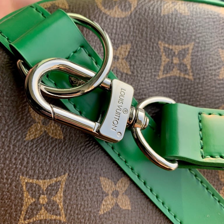 Louis Vuitton Keepall Bandoulière 50 Monogram Macassar Green - 5