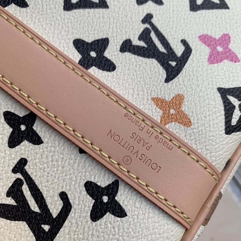 Louis Vuitton Keepall Bandouliere 50 Monogram White Multicolor - 5