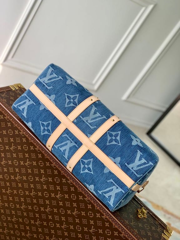Louis Vuitton Keepall Bandoulière 45 Monogram Denim - 7