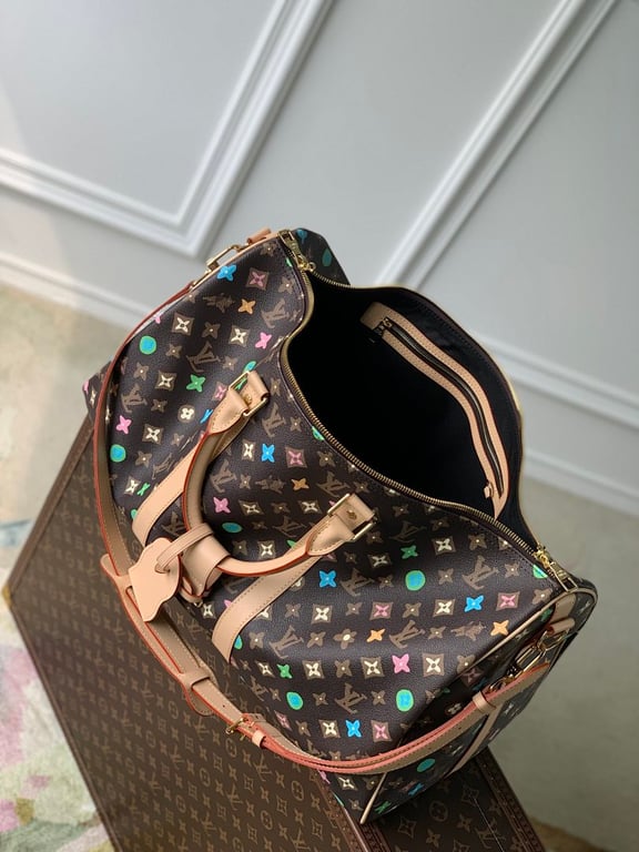 Louis Vuitton Keepall Bandoulière 50 Multicolor Monogram - 2