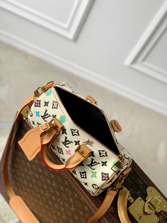 Louis Vuitton Keepall Bandoulière 25 Monogram Craggy White - 2