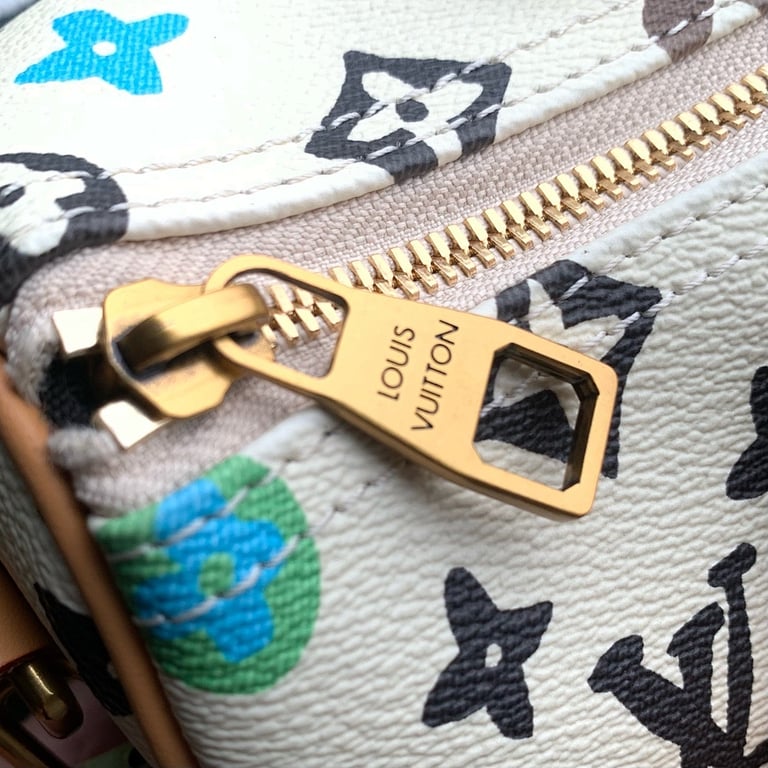 Louis Vuitton Keepall Bandoulière 25 Monogram Craggy White - 4