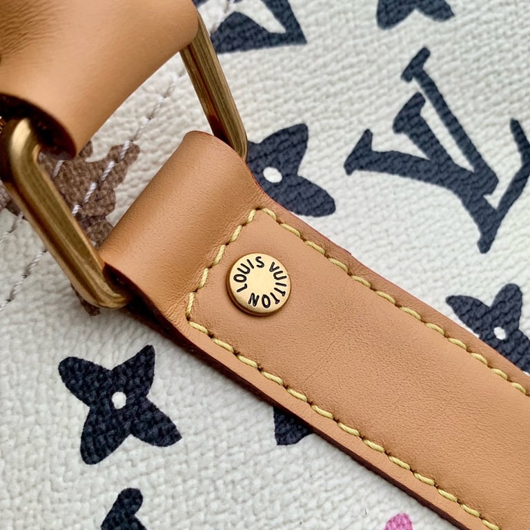 Louis Vuitton Keepall Bandoulière 25 Monogram Craggy White - 5