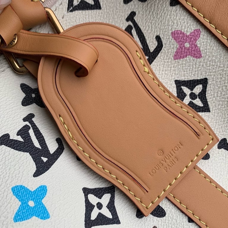 Louis Vuitton Keepall Bandoulière 25 Monogram Craggy White - 6