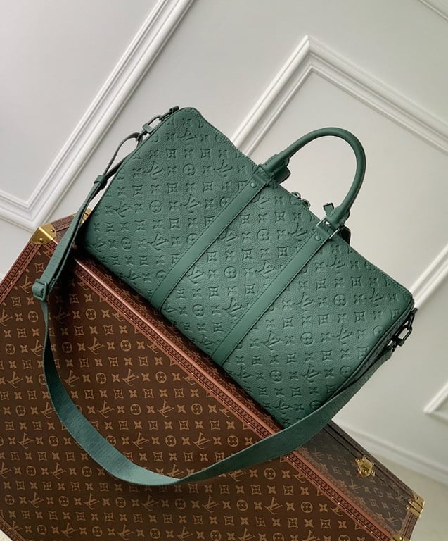 Louis Vuitton Keepall Bandoulière 50 Dark Green - 8