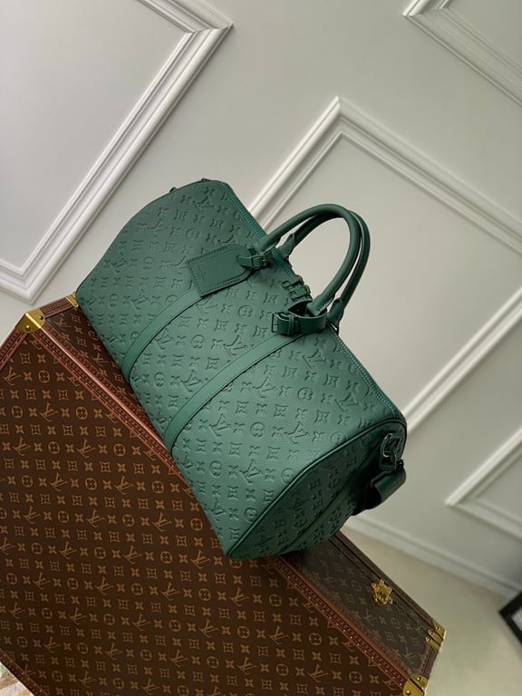 Louis Vuitton Keepall Bandoulière 50 Dark Green - 9