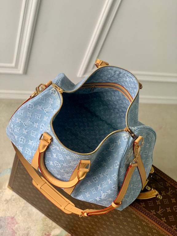Louis Vuitton Keepall Bandoulière 45 Monogram Denim - 2
