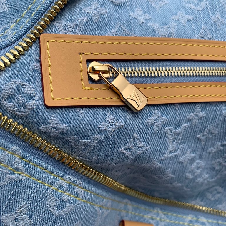 Louis Vuitton Keepall Bandoulière 45 Monogram Denim - 3