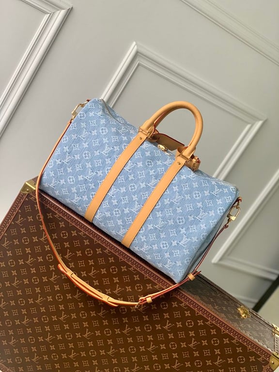 Louis Vuitton Keepall Bandoulière 45 Monogram Denim - 8