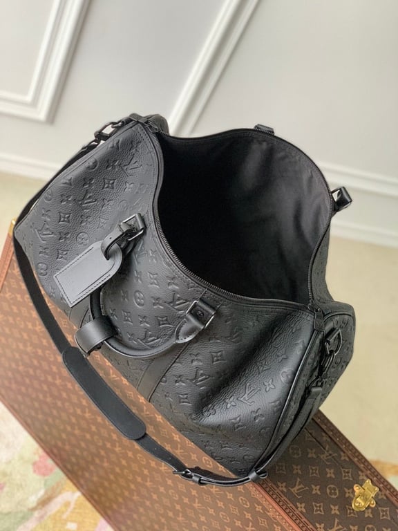 Louis Vuitton Keepall 50 Monogram Empreinte Black - 2