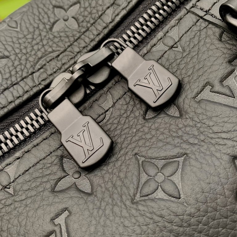 Louis Vuitton Keepall 50 Monogram Empreinte Black - 5