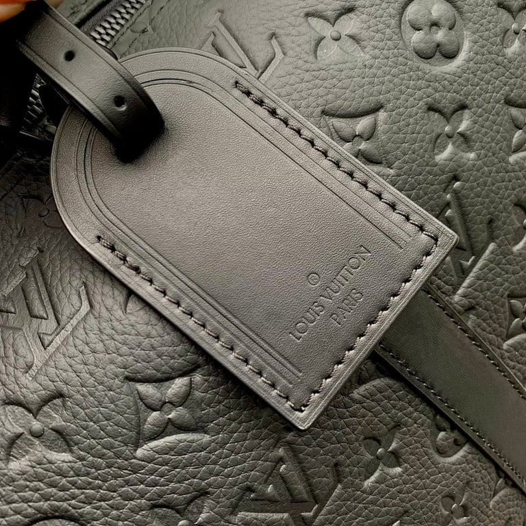 Louis Vuitton Keepall 50 Monogram Empreinte Black - 6