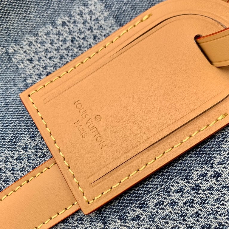 Louis Vuitton Keepall Bandoulière 50 Damier Denim 3D - 5