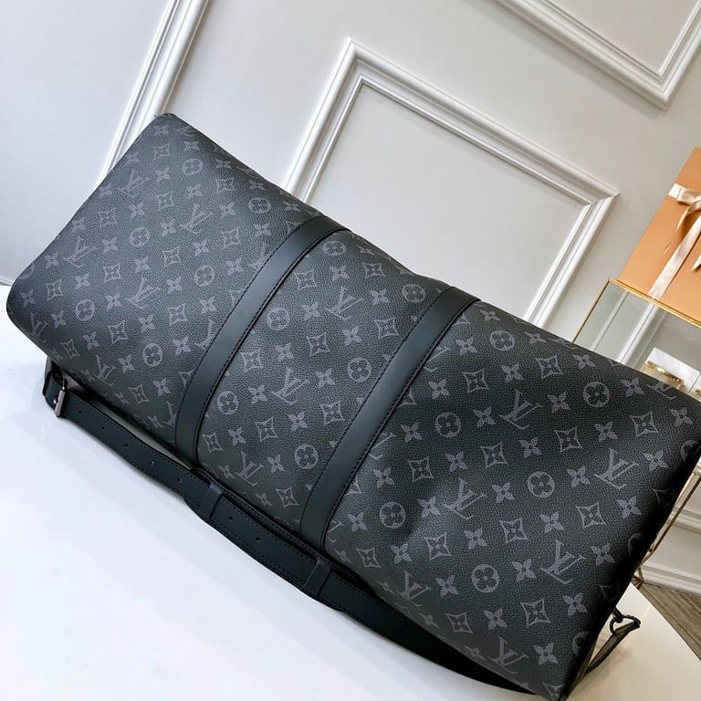 Louis Vuitton x Fragment Keepall M40605 Monogram Eclipse - 7