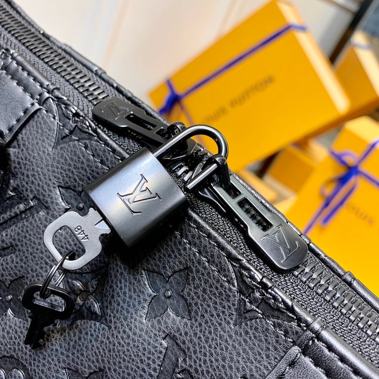 Louis Vuitton Keepall 50 Monogram Empreinte Black - 3
