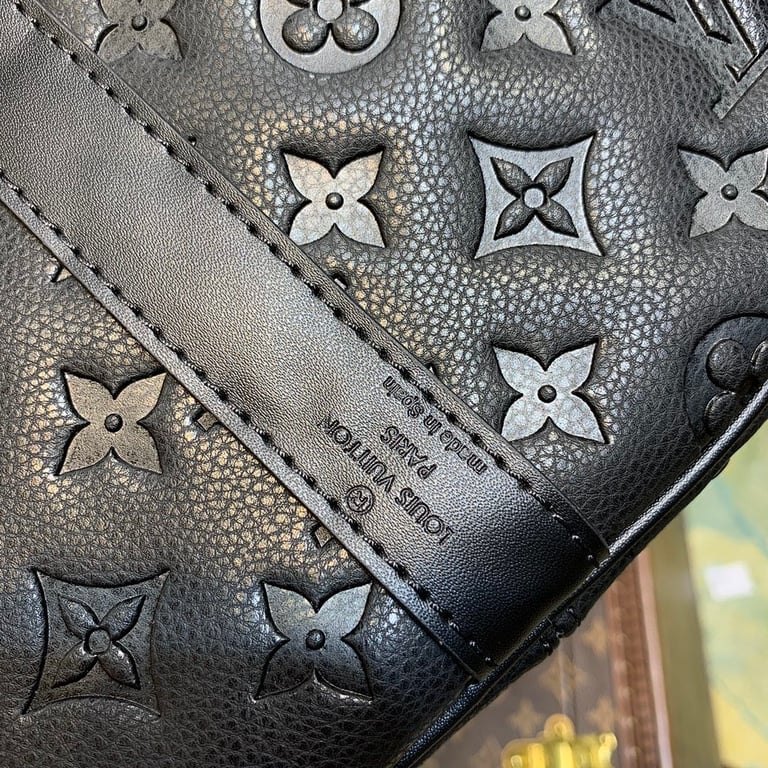Louis Vuitton Keepall 50 Monogram Empreinte Black - 7