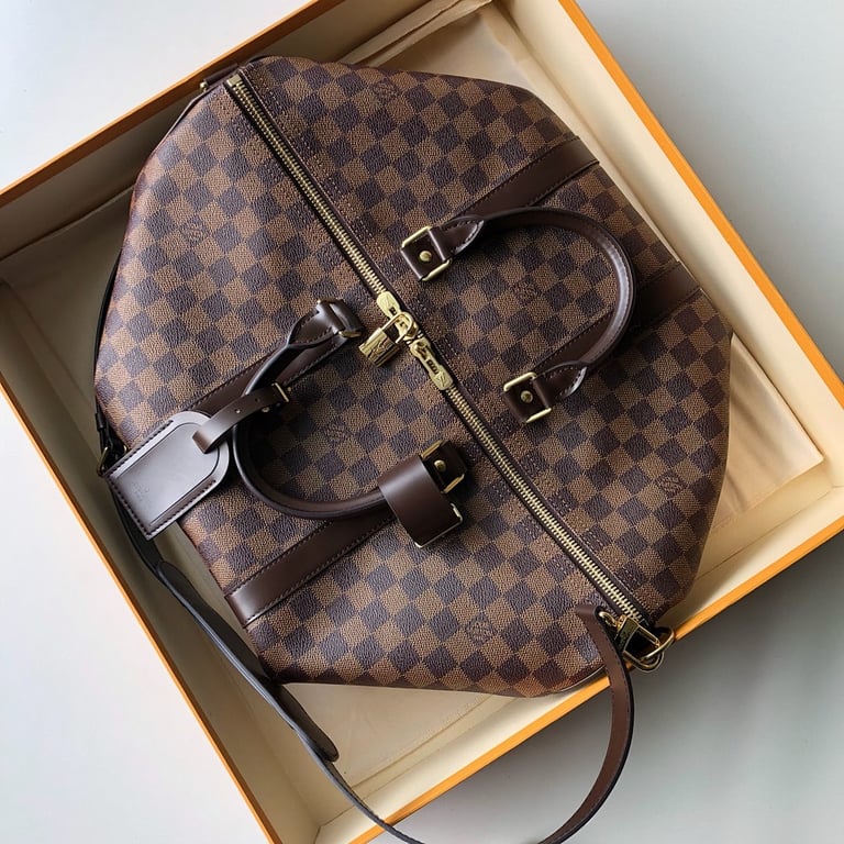 Louis Vuitton Keepall Bandouliere 45 Damier Ebene - 2
