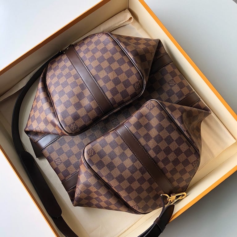 Louis Vuitton Keepall Bandouliere 45 Damier Ebene - 3