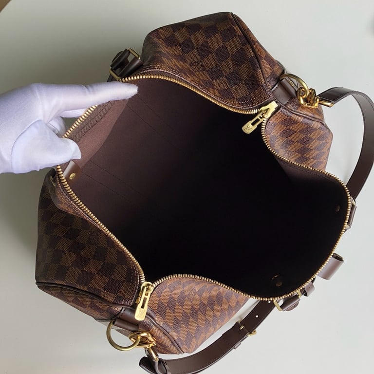 Louis Vuitton Keepall Bandouliere 45 Damier Ebene - 5