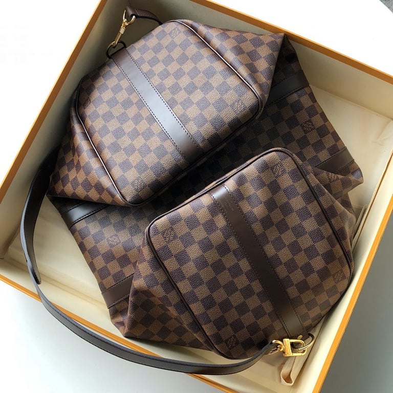 Louis Vuitton Keepall 50 Damier Ebene - 7
