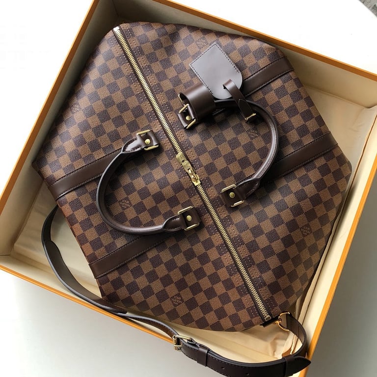 Louis Vuitton Keepall 50 Damier Ebene - 8