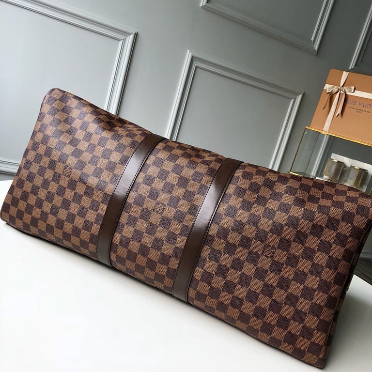 Louis Vuitton Keepall 55 Damier Ebene - 3