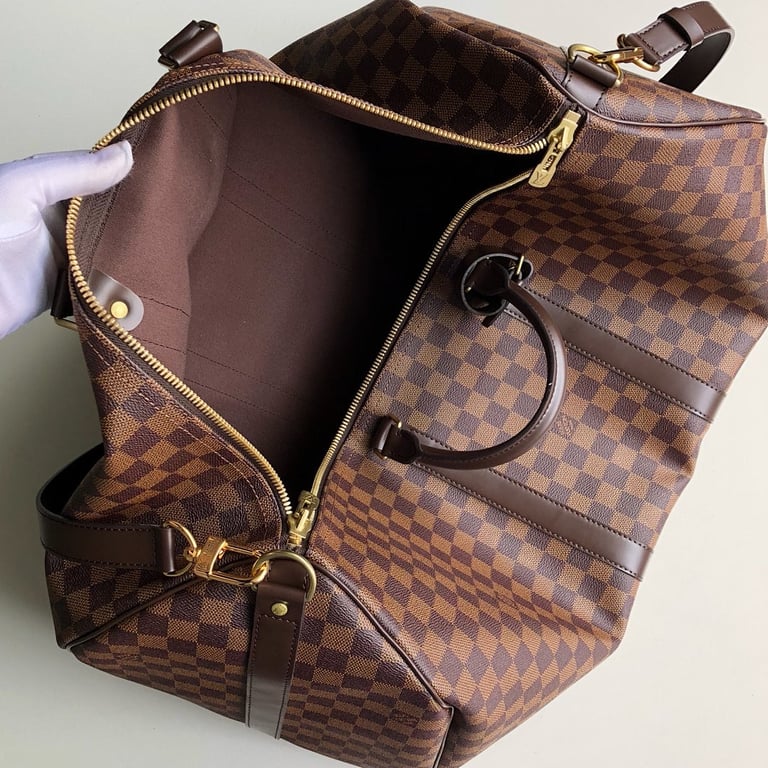 Louis Vuitton Keepall 55 Damier Ebene - 8