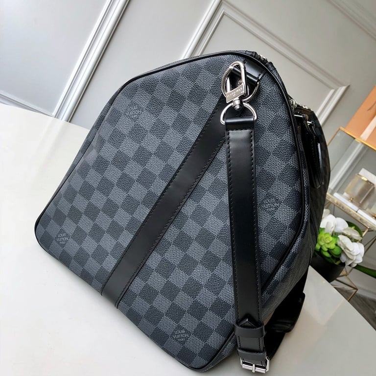 Louis Vuitton Keepall Bandoulière Damier Graphite - 9