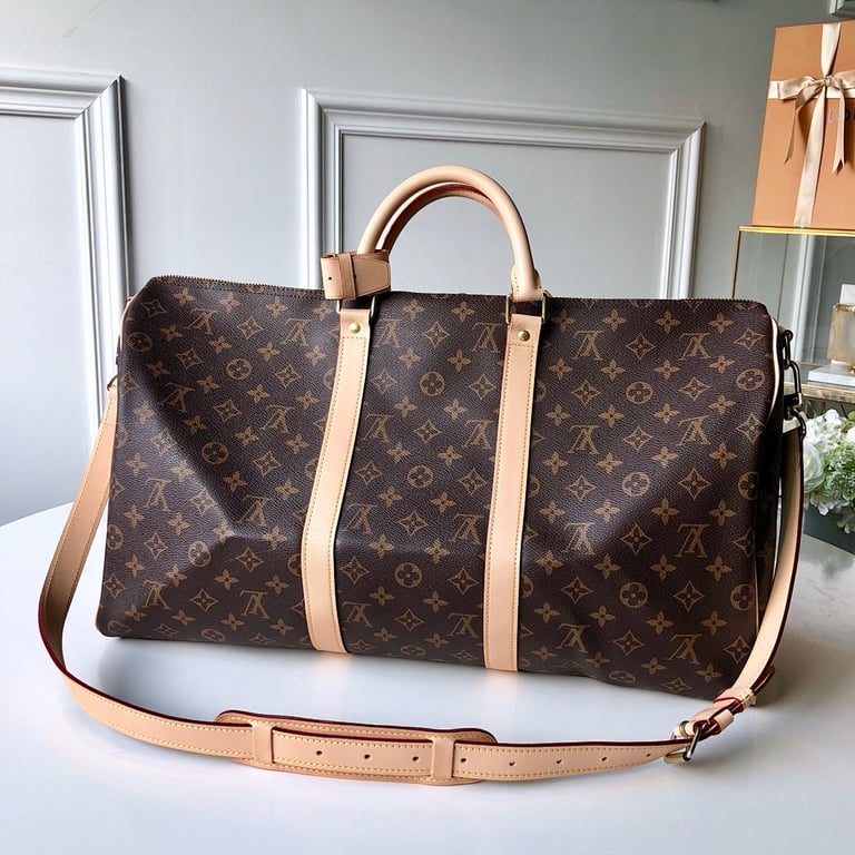 Louis Vuitton Keepall Bandoulière 45 Monogram - 9
