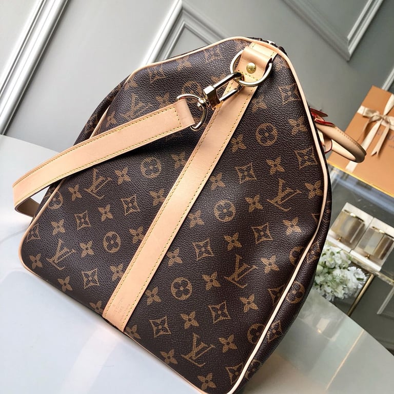 Louis Vuitton Keepall Bandoulière 55 Monogram - 8