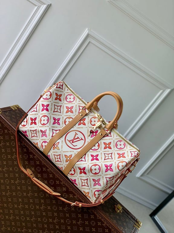 Louis Vuitton Keepall Bandouliere 45 Monogram Tiles - 8