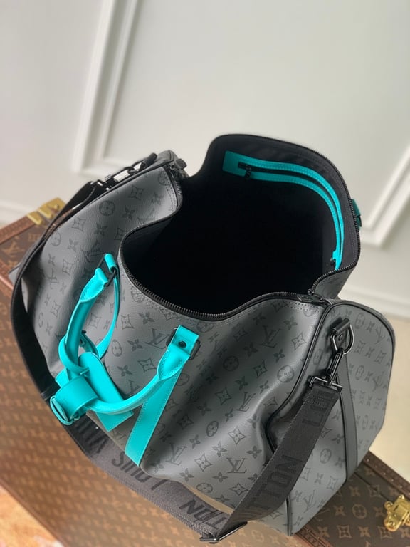 Louis Vuitton Keepall Bandoulière 50 Monogram Eclipse Reverse - 2
