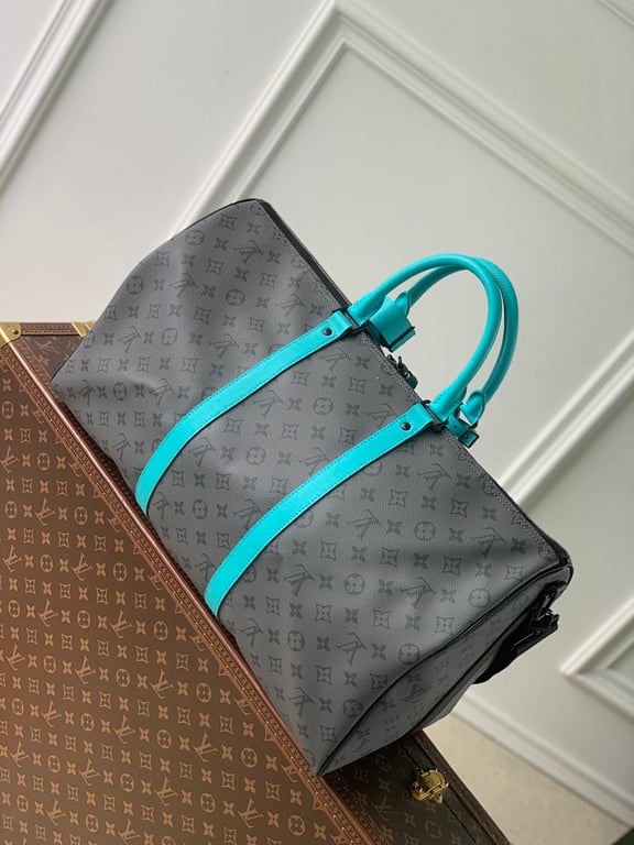 Louis Vuitton Keepall Bandoulière 50 Monogram Eclipse Reverse - 8