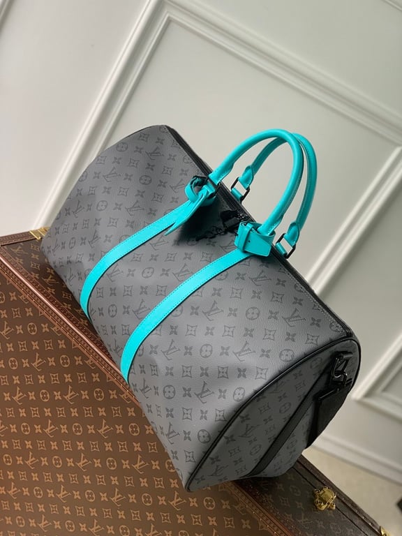 Louis Vuitton Keepall Bandoulière 50 Monogram Eclipse Reverse - 9