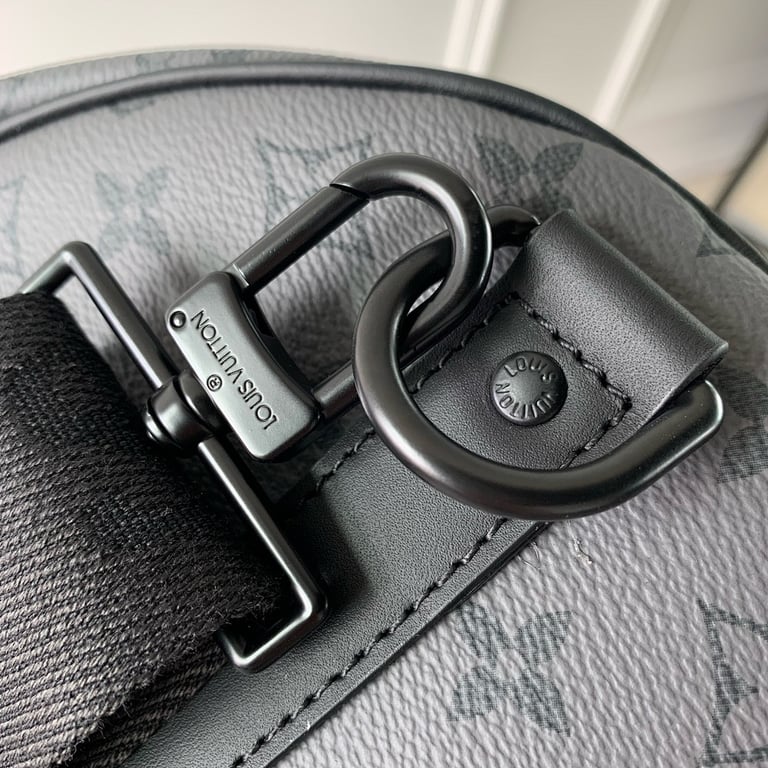 Louis Vuitton Keepall Bandoulière 55 Monogram Eclipse Turquoise - 5