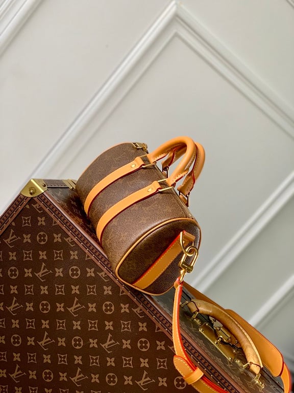 Louis Vuitton Keepall Bandoulière 25 Monogram Dust - 9