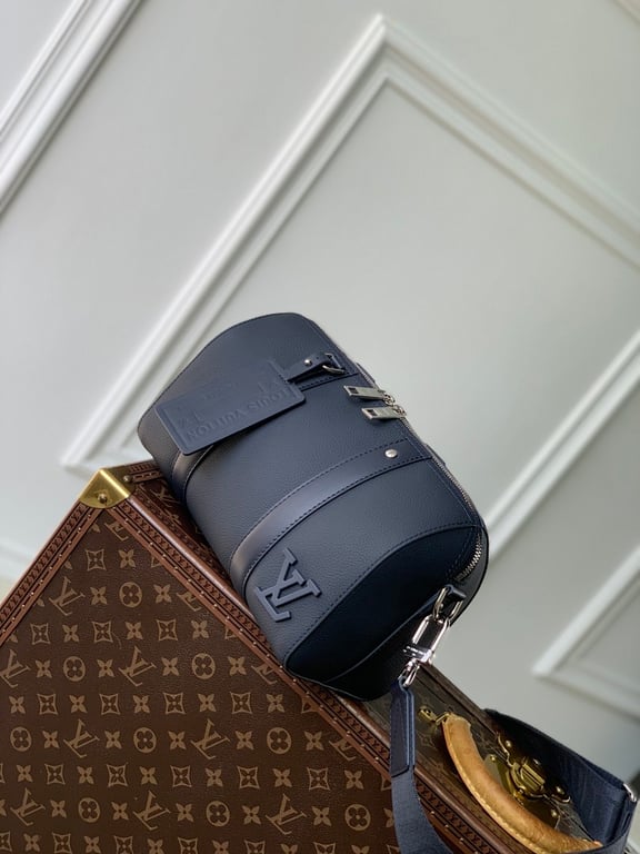 Louis Vuitton City Keepall Aerogram Deep Blue - 9