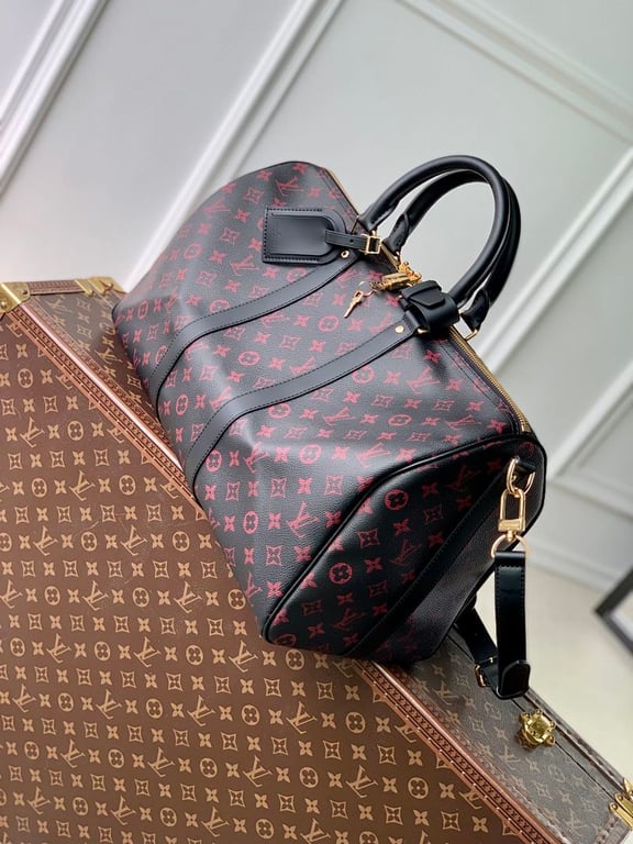 Louis Vuitton Keepall Bandoulière 50 Monogram Tomette - 9