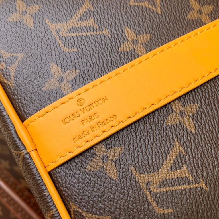 Louis Vuitton Keepall Bandoulière 35 Monogram Macassar Yellow - 3