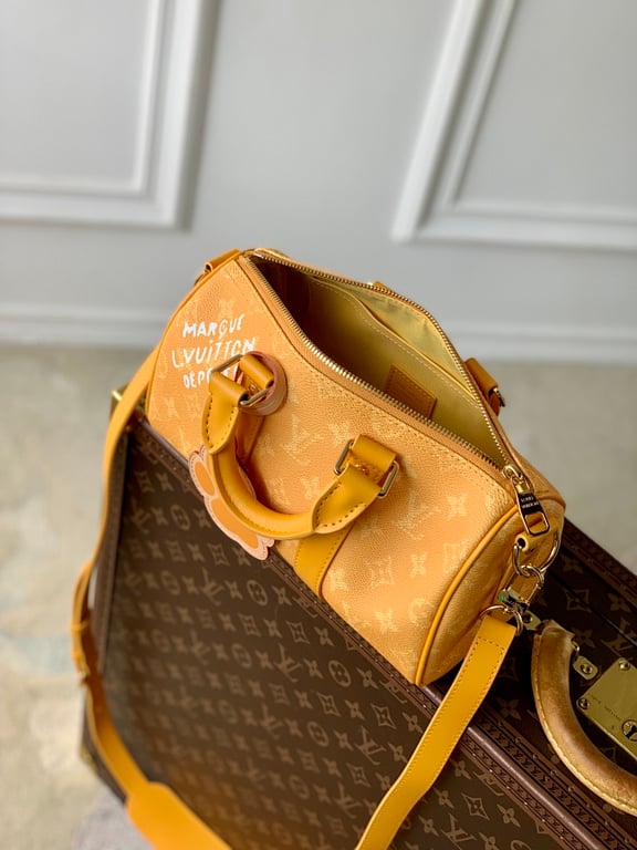 Louis Vuitton Keepall Bandoulière 25 Yellow Monogram Heritage - 2