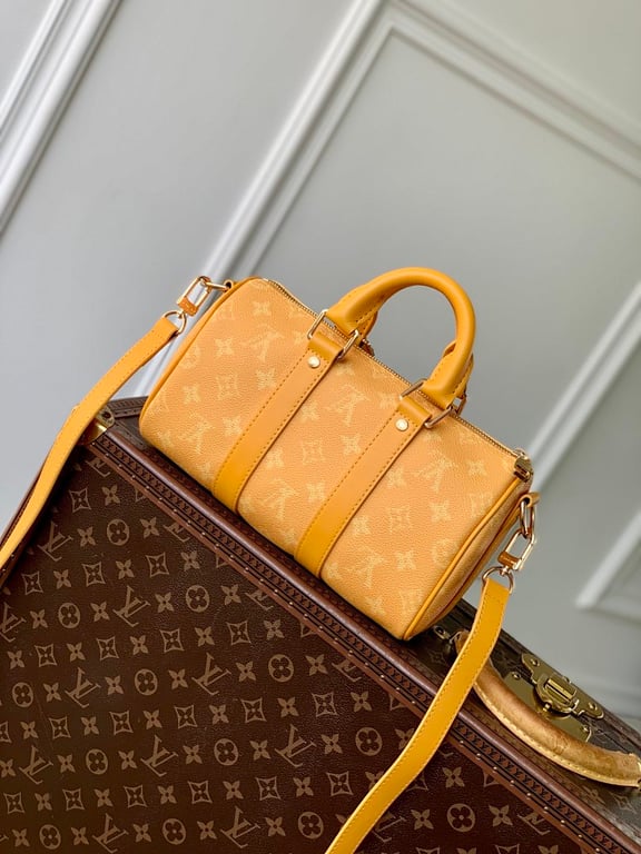 Louis Vuitton Keepall Bandoulière 25 Yellow Monogram Heritage - 8