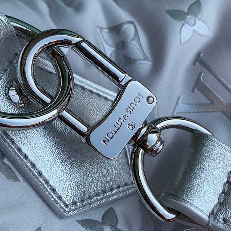 Louis Vuitton Keepall Bandoulière 45 Silver Monogram - 5
