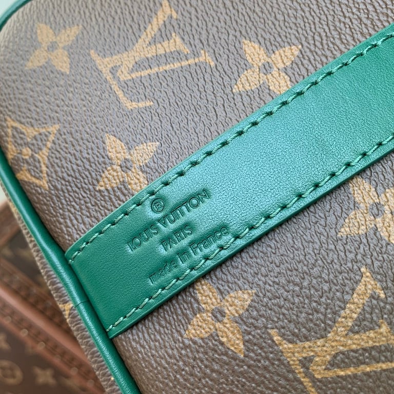 Louis Vuitton Keepall Bandoulière 35 Monogram Macassar Green - 3