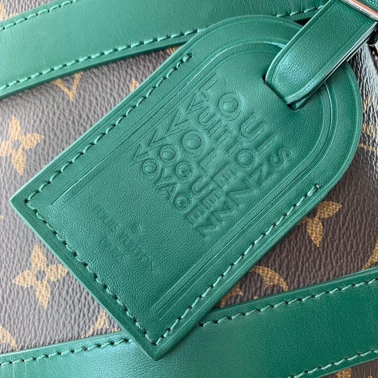 Louis Vuitton Keepall Bandoulière 35 Monogram Macassar Green - 6