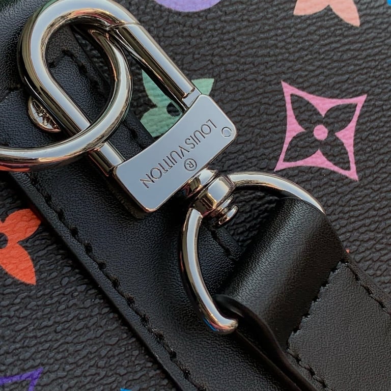 Louis Vuitton x Takashi Murakami Keepall Bandoulière 50 Black Multicolor - 5