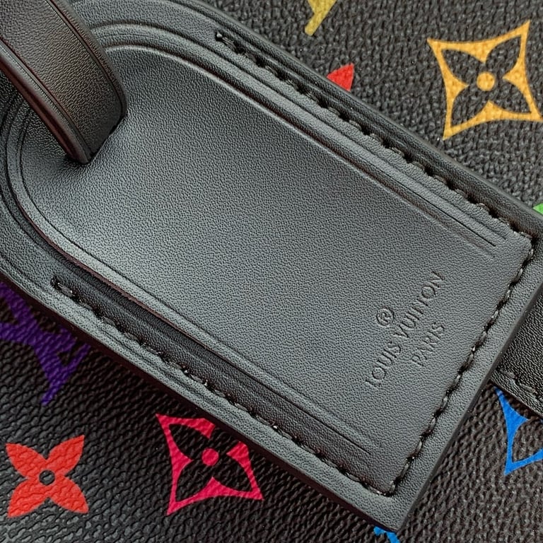Louis Vuitton x Takashi Murakami Keepall Bandoulière 50 Black Multicolor - 6