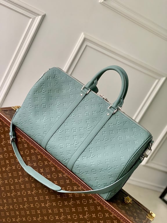 Louis Vuitton Keepall 50 M13976 Light Blue - 8