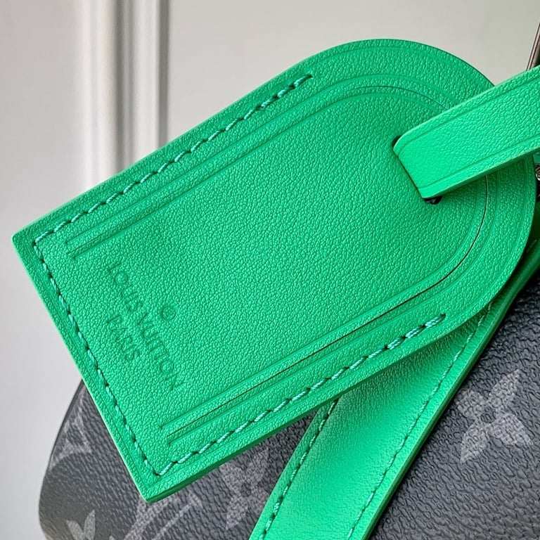 Louis Vuitton Keepall Bandoulière 25 Monogram Eclipse Green M25885 - 6