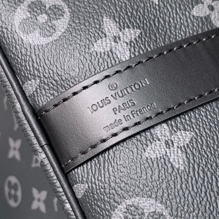 Louis Vuitton Keepall Bandoulière 55 Monogram Eclipse Green - 3